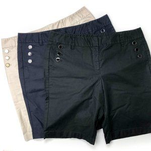 ANN TAYLOR Womens Size 12 Bermuda Shorts 3pcs